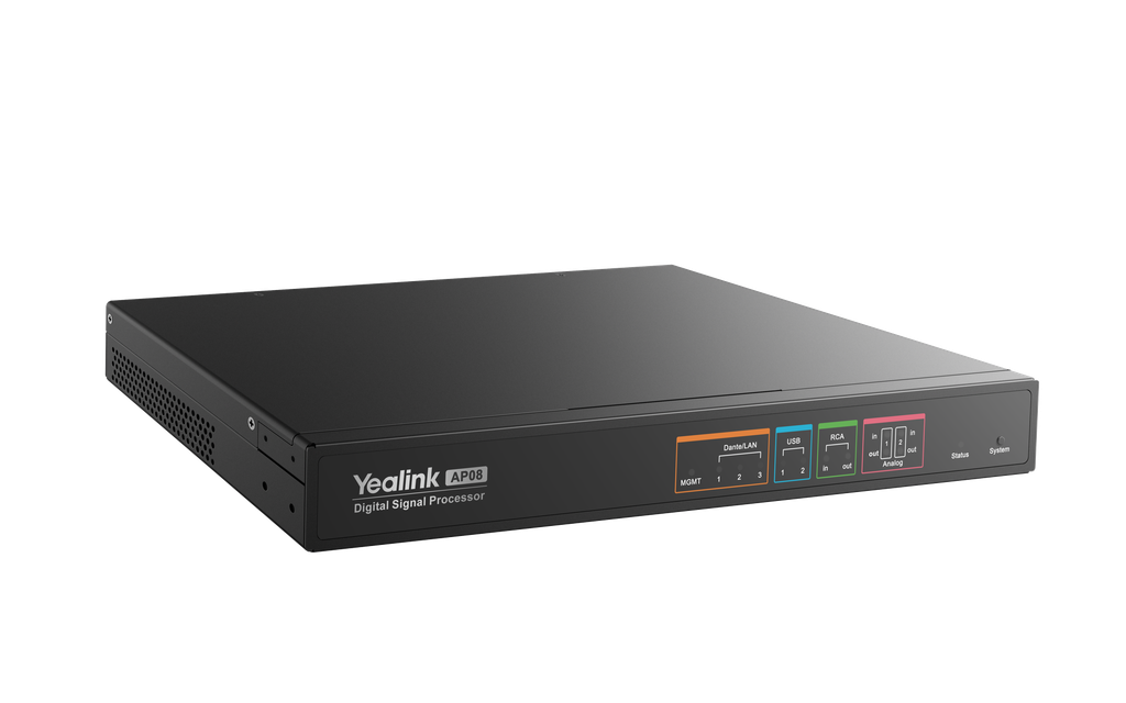 [1303097] Yealink AP08 Dante Digital Signal Processor