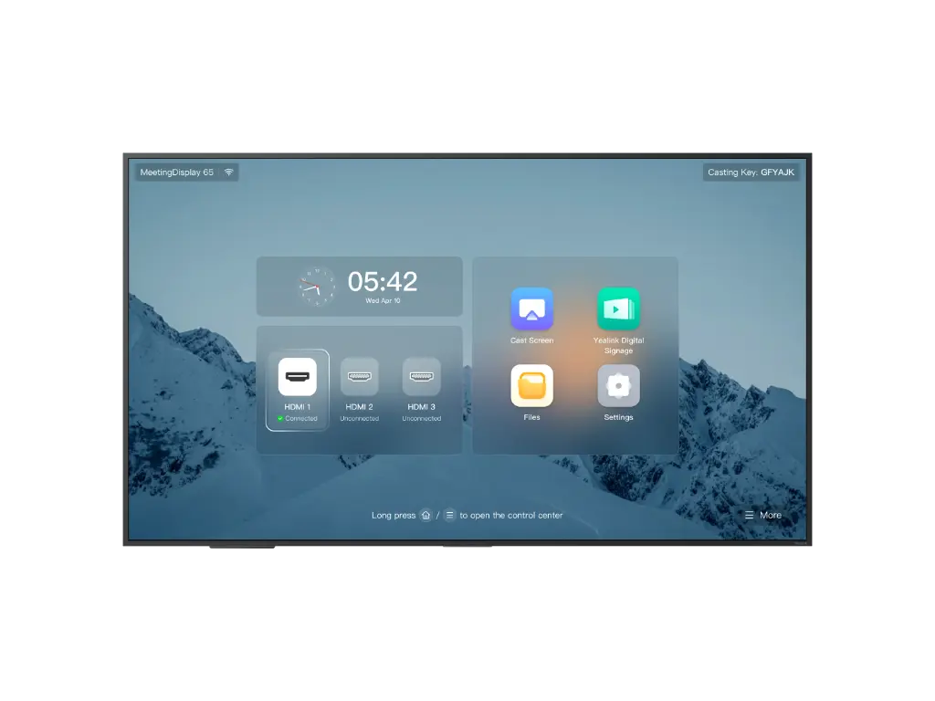[1203690] Yealink MD65 Meeting Display