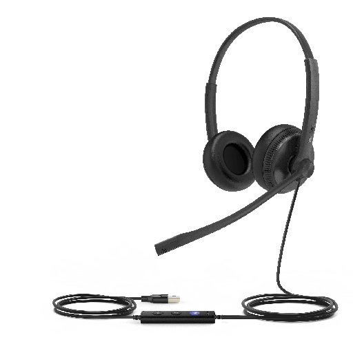 [1308043] Yealink UH34 höfuðtól USB - Dual Teams