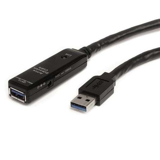 [330000102004] Yealink USB 5m framlengingars. m/PSU